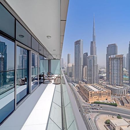 Paramount Midtown Luxury 2 Bedroom With Full Burj-Khalifa View Dubai Eksteriør bilde